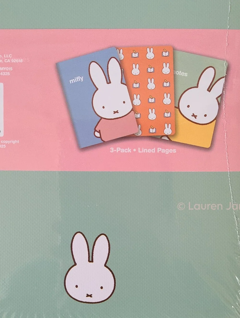 Miffy Blue and Green Notebook Set